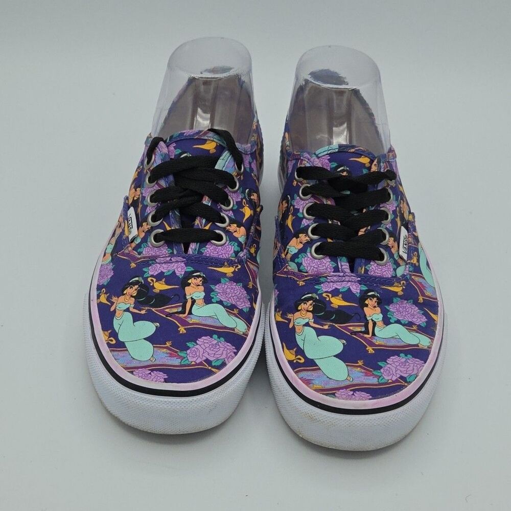 Vans x Disney Aladdin Princess Jasmine Sneakers Womens Size 8 Men's Sz 6.5 - Picture 3 of 9